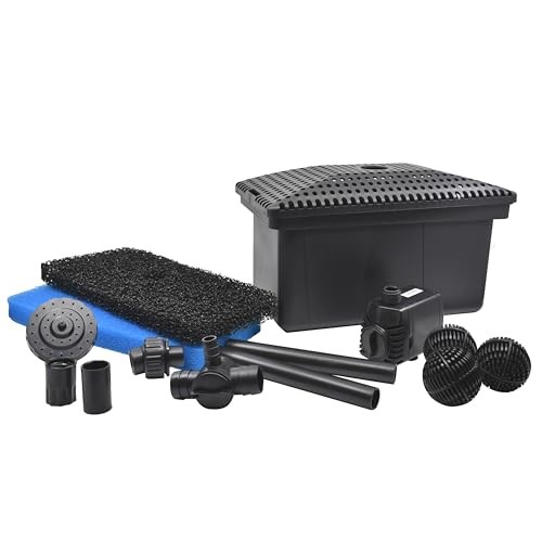 for Ponds and Water Features Medium Filter Kit with Pump Filter Kit