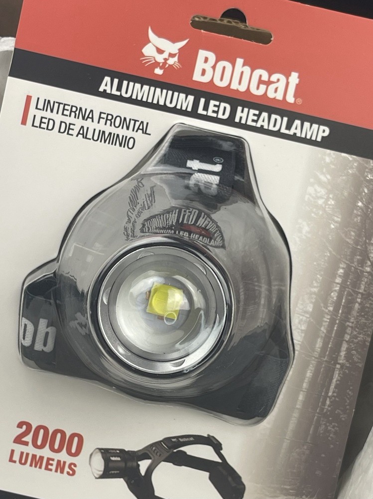 Bobcat Aluminum LED Headlamp.