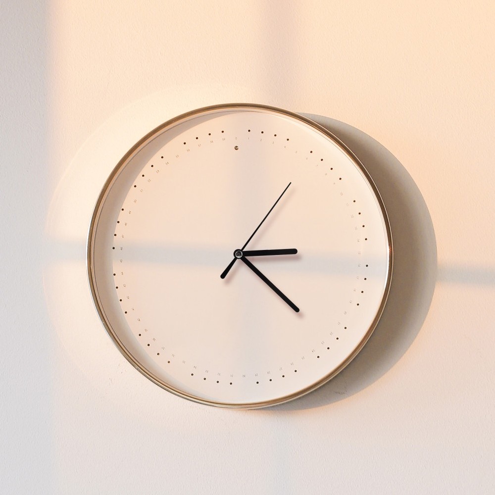 Clock Mechanism Replacement Kit with Mute Movement and Plastic Clock Hands