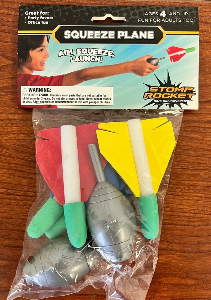 Stomp Rocket Squeeze Planes