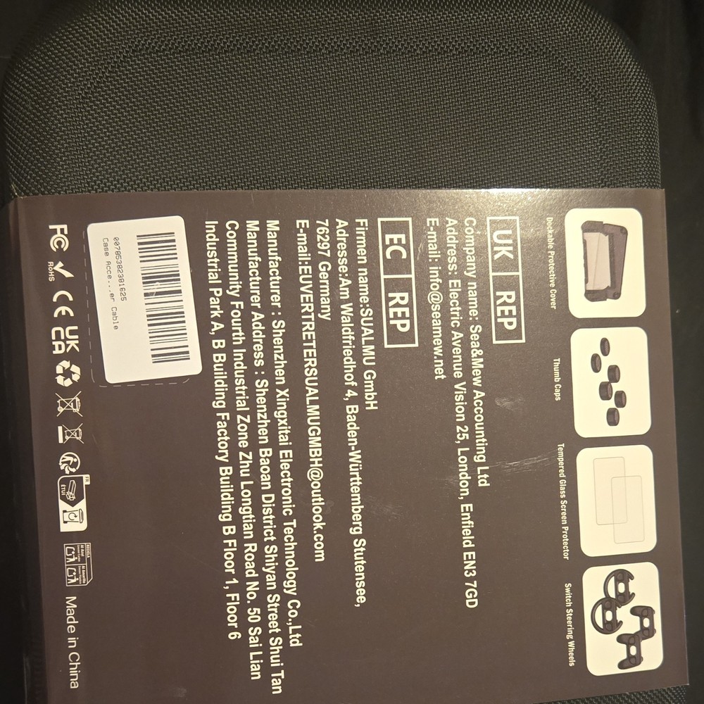 HeysTop Switch 2 Accessory Deluxe Bundle Double Protective Cover Thumb Grips