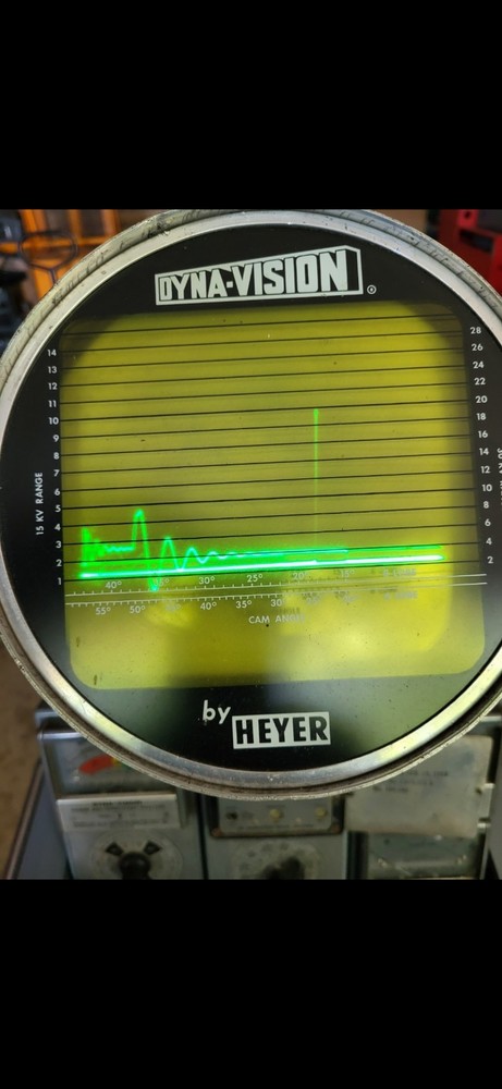 Vintage Heyer Dyna-Vision Engine Analyzer