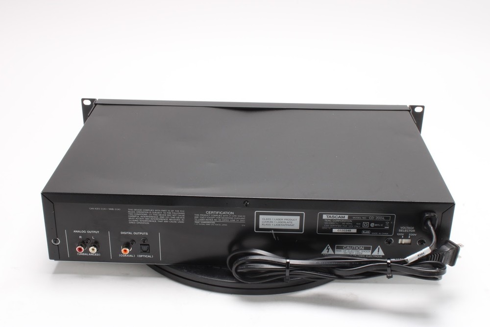 Tascam CD-200iL Professional CD Player & iPod Dock - AS IS