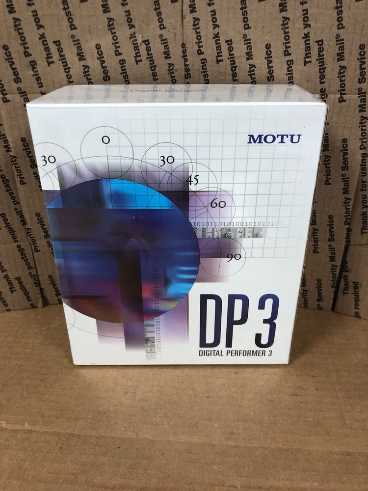 NEW! MOTU DIGITAL PERFORMER 3 (DP3)
