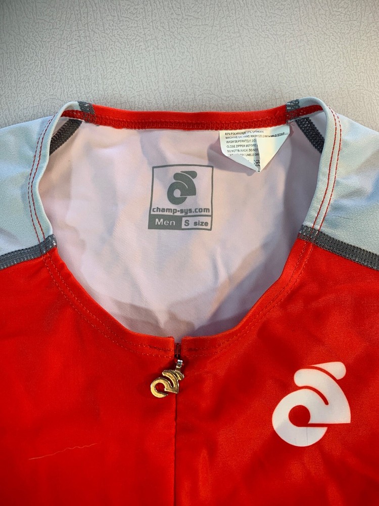 Champion System Mens Blade Tri Triathlon Top Small S (6545-7)