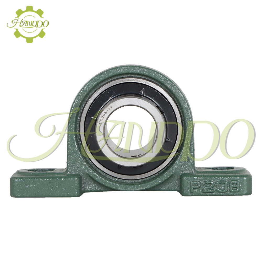 2Pack 1-1/2 Bore UCP208-24 Solid Base Pillow Block Bearing Self Aligning 2 Bolt