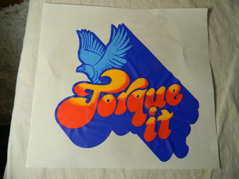 1970'S TORQUE IT SKATEBOARD DECK? PATCH ALL ORIGINAL