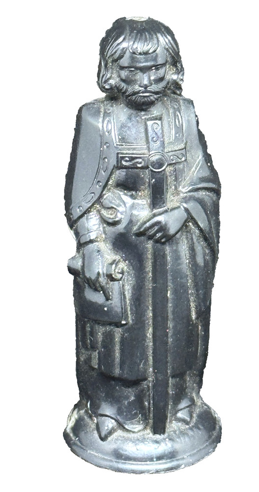 Black Chess Piece Lowe 1959 Bishop 3.25" ANRI
