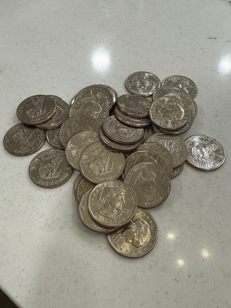 1980 D Susan B Anthony Dollar Roll (40 Coins)