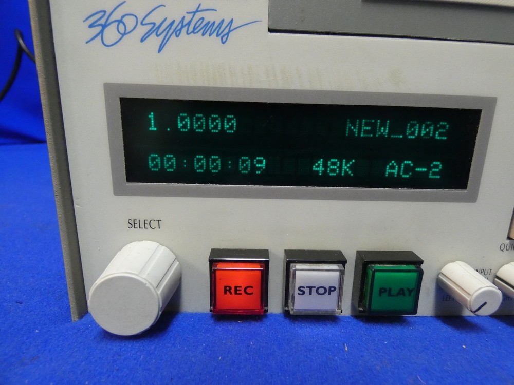 360 Systems DigiCart II Hard Disk Random Access Digital Audio Recorder