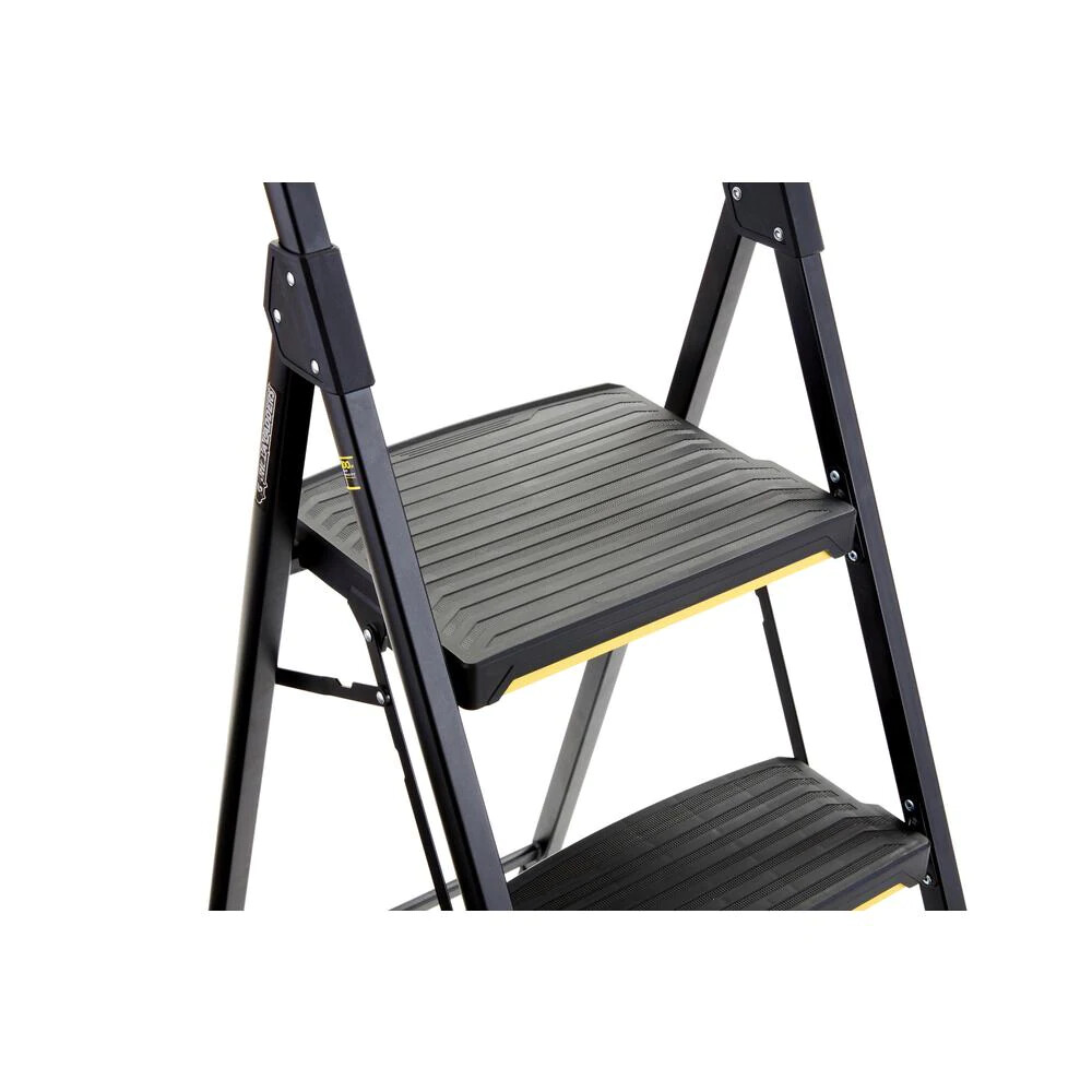 Gorilla Ladders Step Stool Foldable Steel Slip-Resistant 300 lbs. Load Capacity