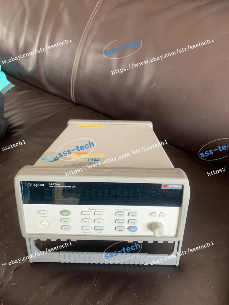 1 PCS Agilent 34970A Data Acquisition Switch Unit #XJ