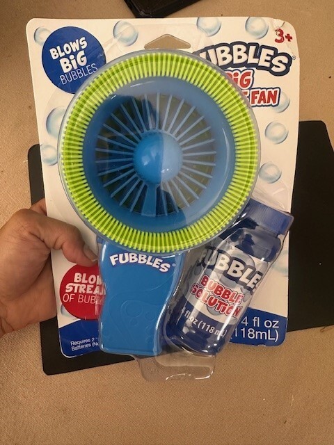 Fubbles Big Bubble Fan - Blue