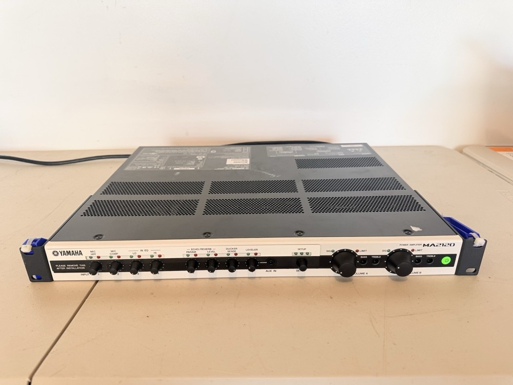 Yamaha MA2120 Switchable Class-D Mixer Amplifier