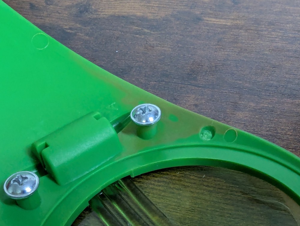 Dye Rotor Green Accent Top