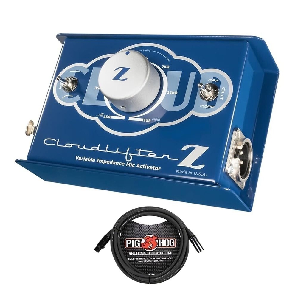 Cloud Microphones Cloudlifter CL-Z 1-Channel Microphone Activator Bundle with...