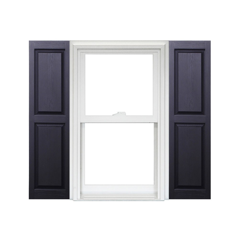 Homeside Raised Panel Vinyl Shutters (1 Pair)