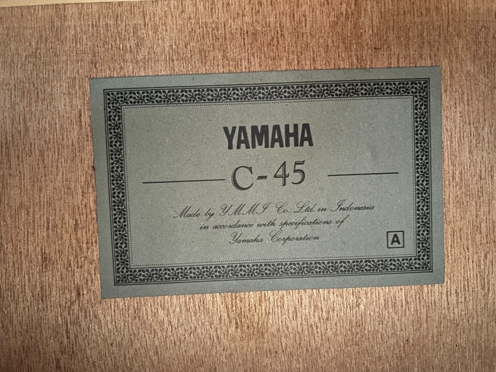 Yamaha C45 Classical Guitar