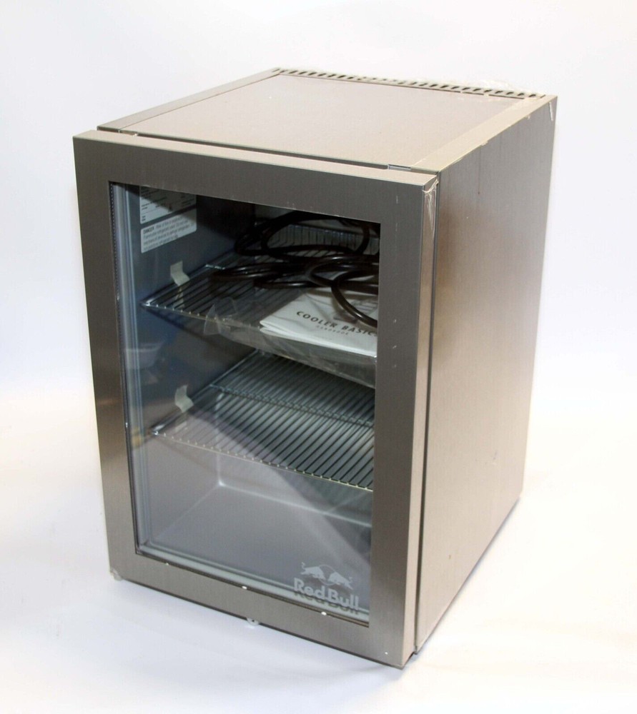 VestFrost Red Bull Display Medium Can Cooler Countertop Refrigerator Lockable