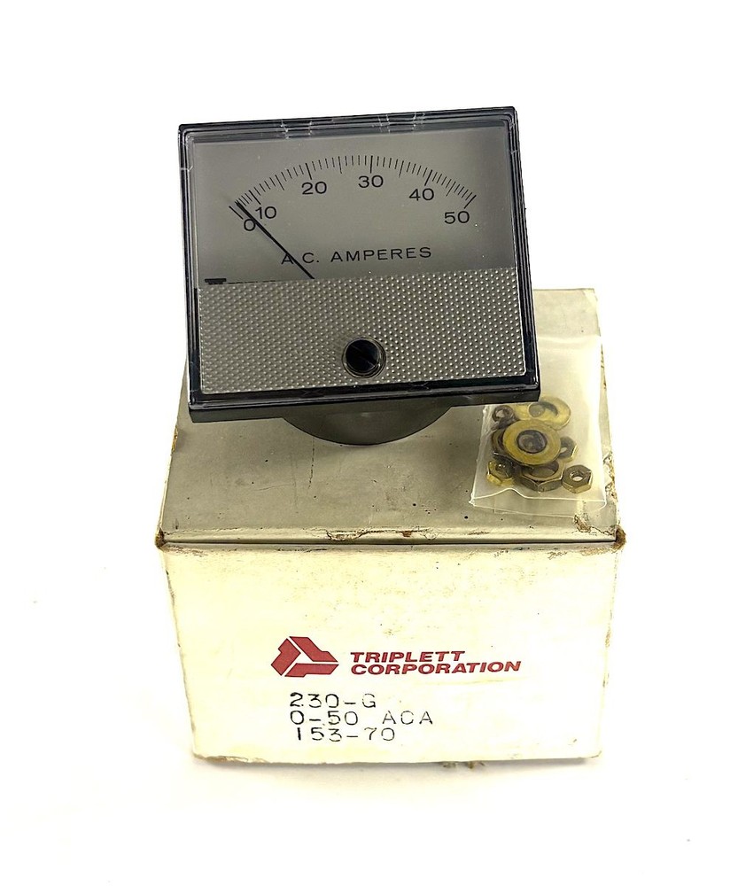 Triplett 230-G Panel Meter 153-70 (New)