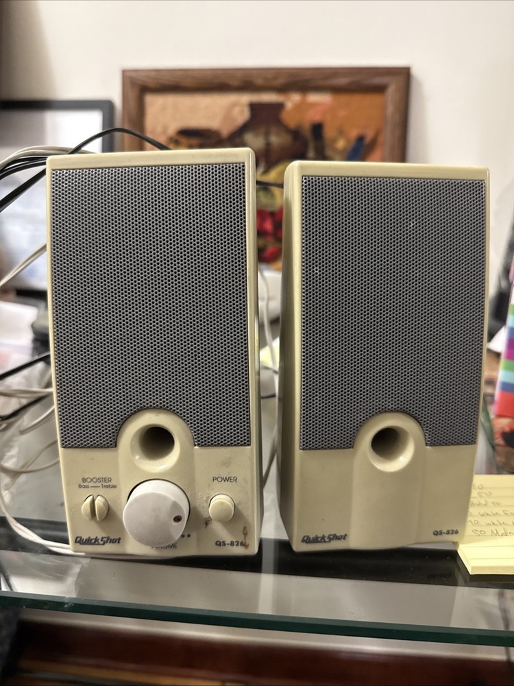 Quickshot Qs 826 Computer Stereo Speaker