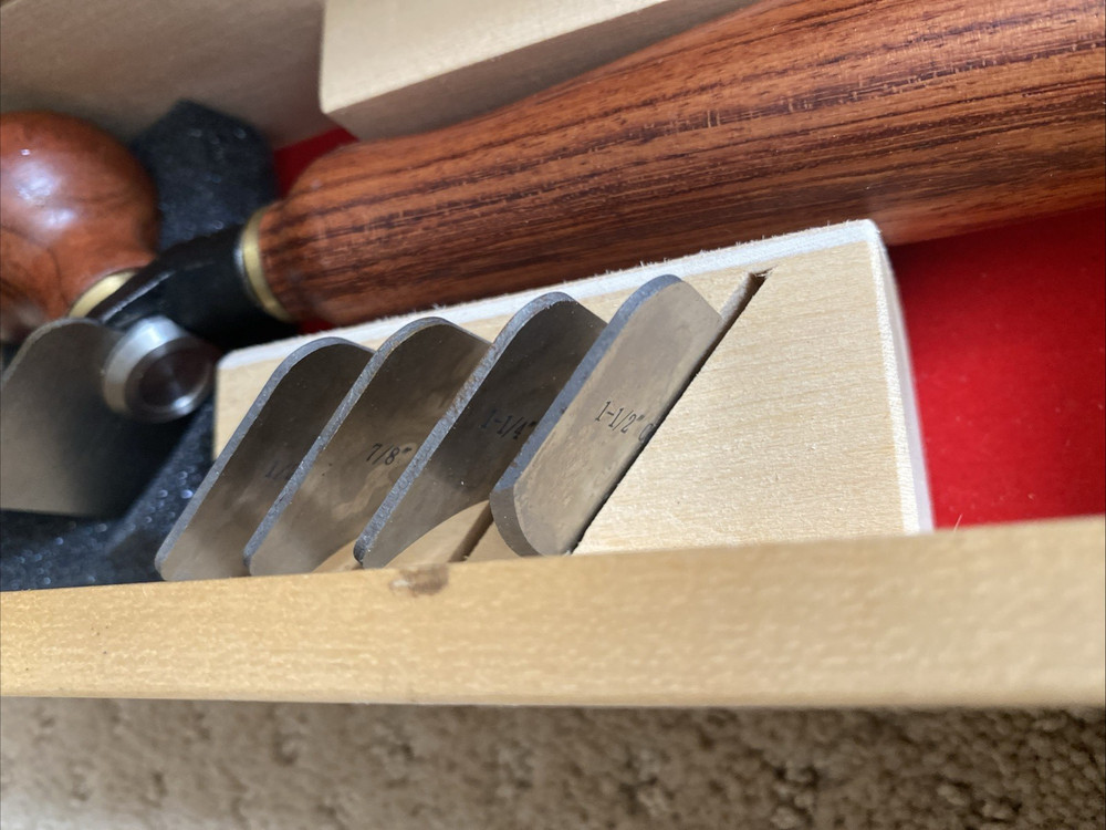 Wood River Deluxe Scraper Set With Wooden Box