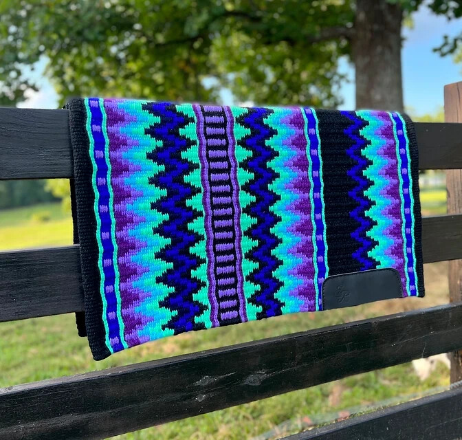 Woolen Western Saddle Blanket Show Horse All Size (Customization Available)