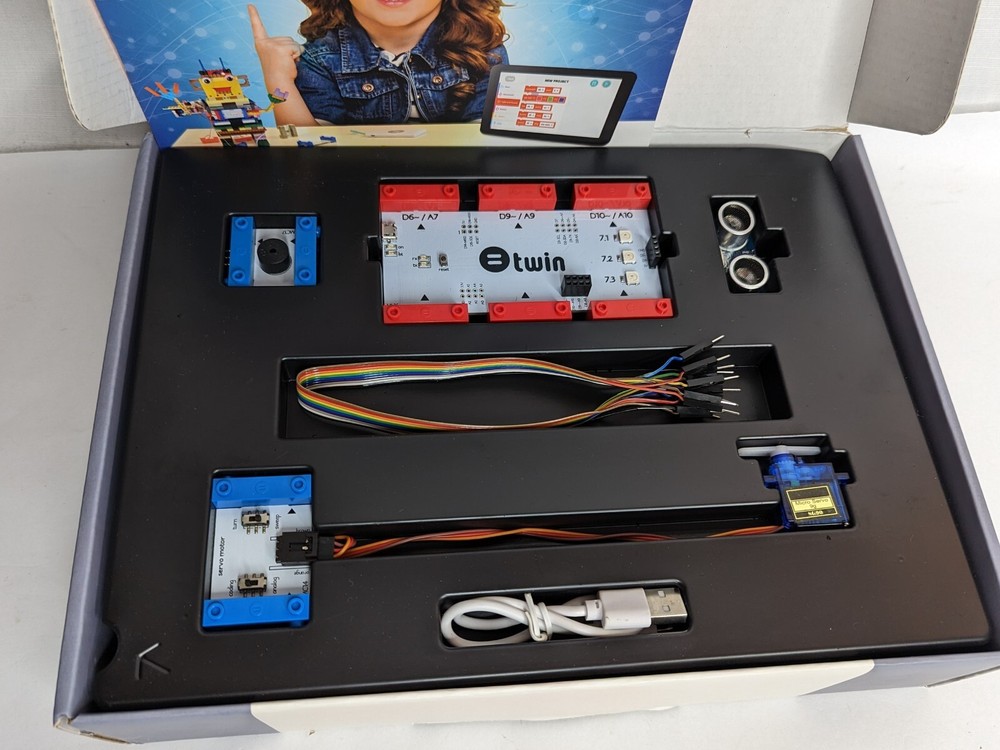 Twin Science STEM Coding Kit: Learn Programming for Children Ages 8+, Complete