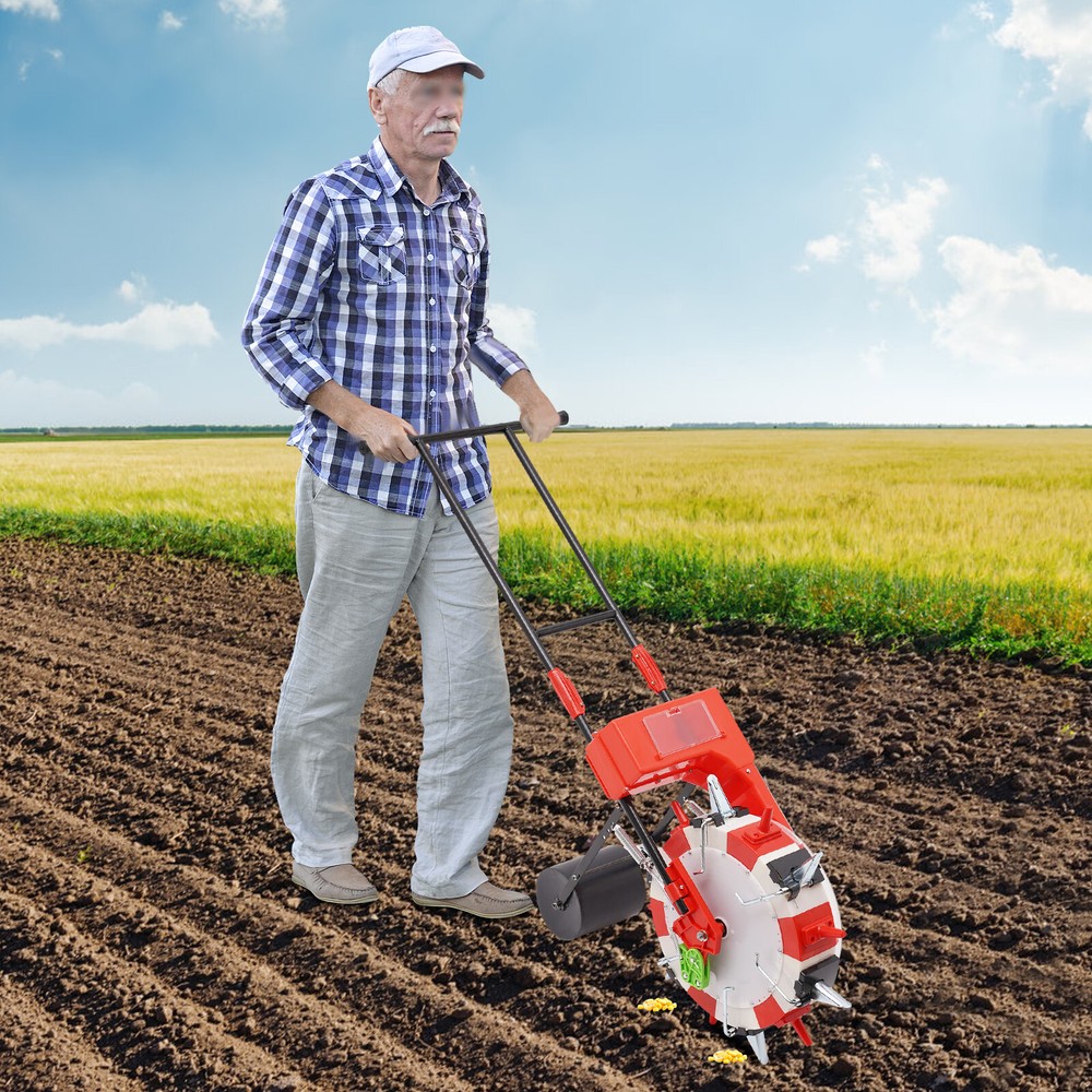 Hand-Push Seeder for Easy Precision Planting and Efficient Sowing