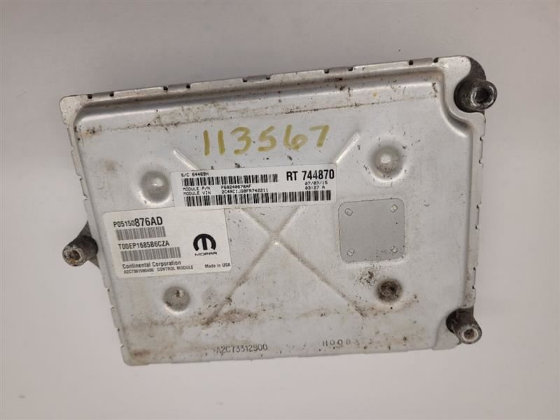 2015 DODGE CARAVAN Engine ECM Electronic Control Module 3.6L 5150876AD