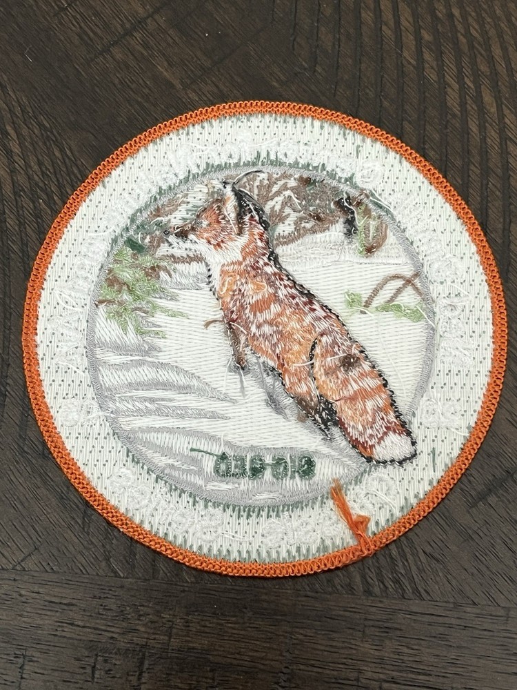 2008 NED SMITH CENTER FOR NATURE AND ART PATCH 4" DIAMETER