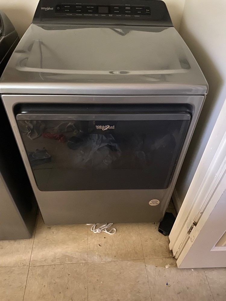 electric washer and dryer set used