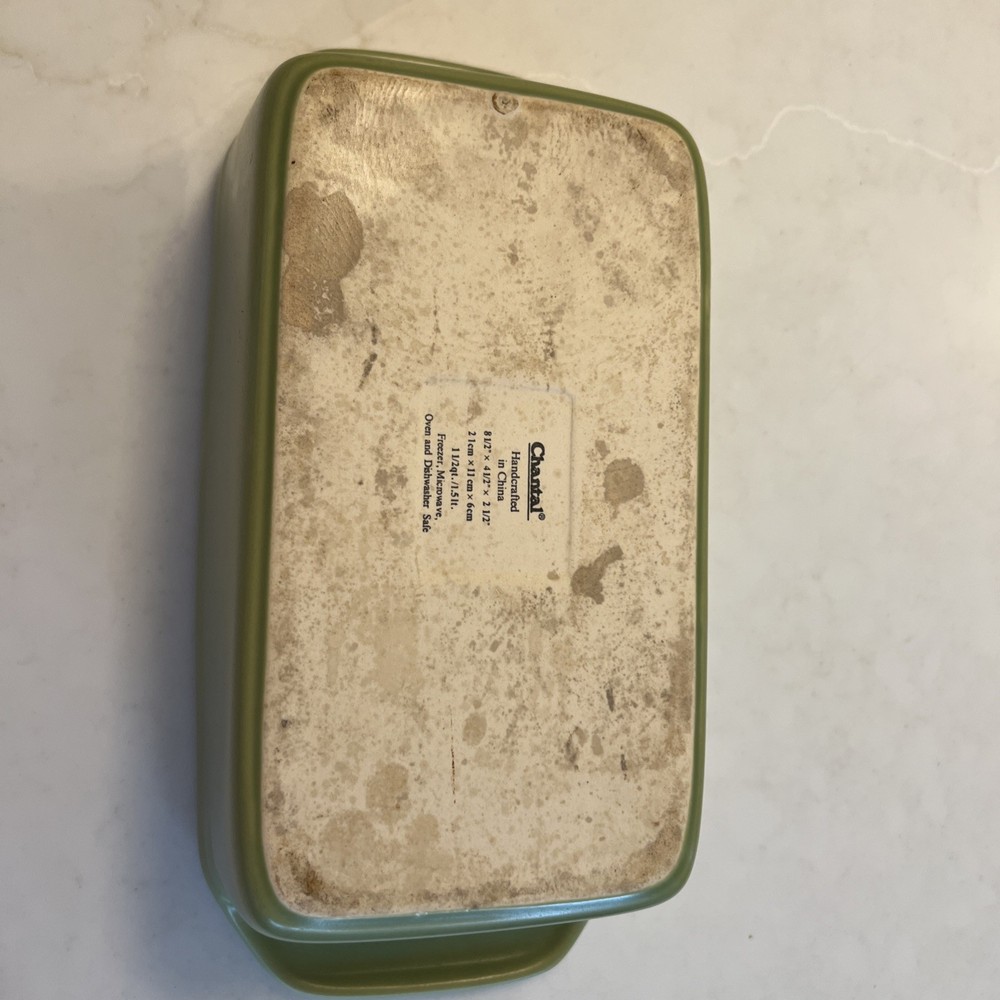 Chantal Green Loaf Pan
