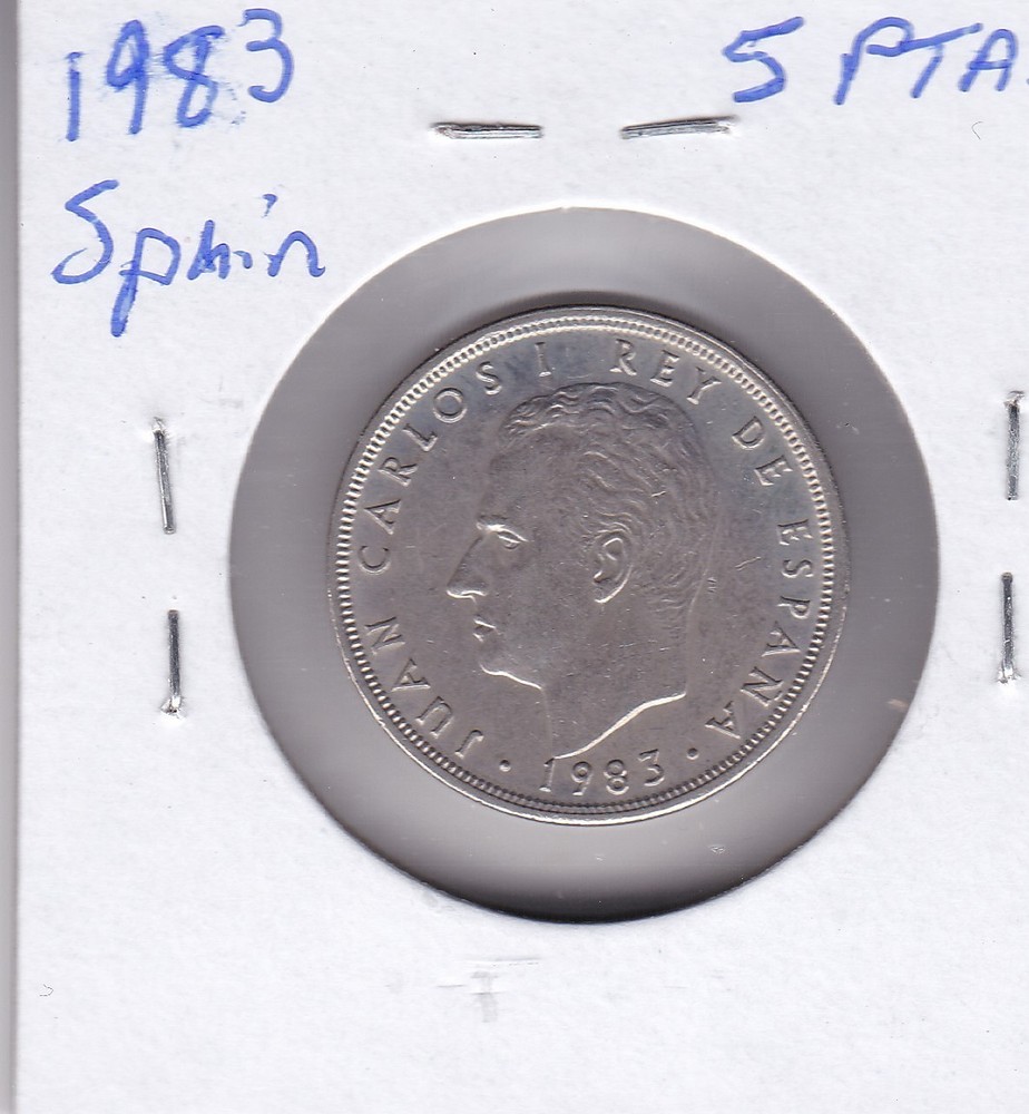 1983 Spain 5 Pesetas