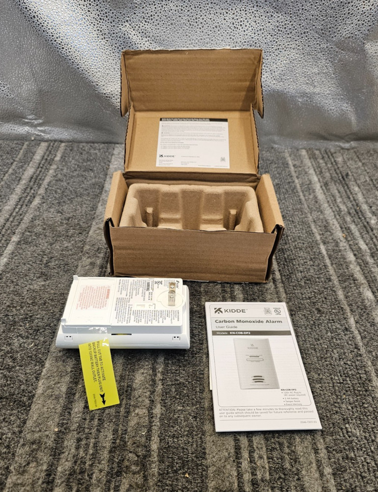 Kidde KN-COB-DP2: Carbon Monoxide Alarm AC Powered Plug In