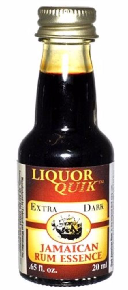 Dark Jamaican Rum Liquor Quik Essence, 20ml