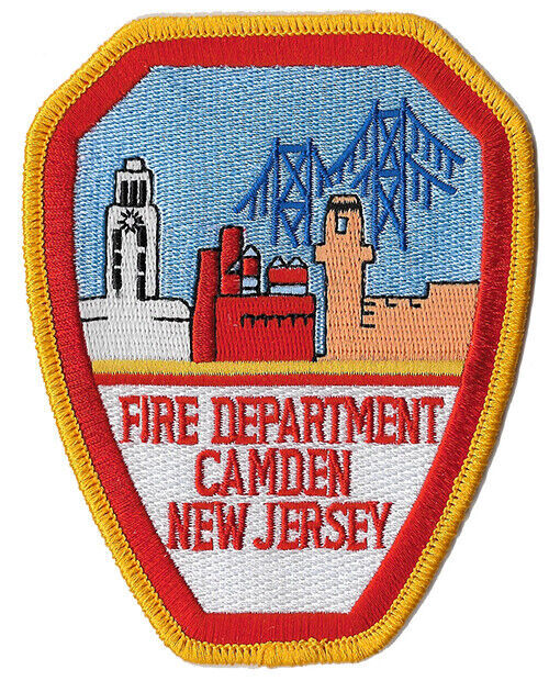 Camden, NJ  Department NEW Fire Patch .