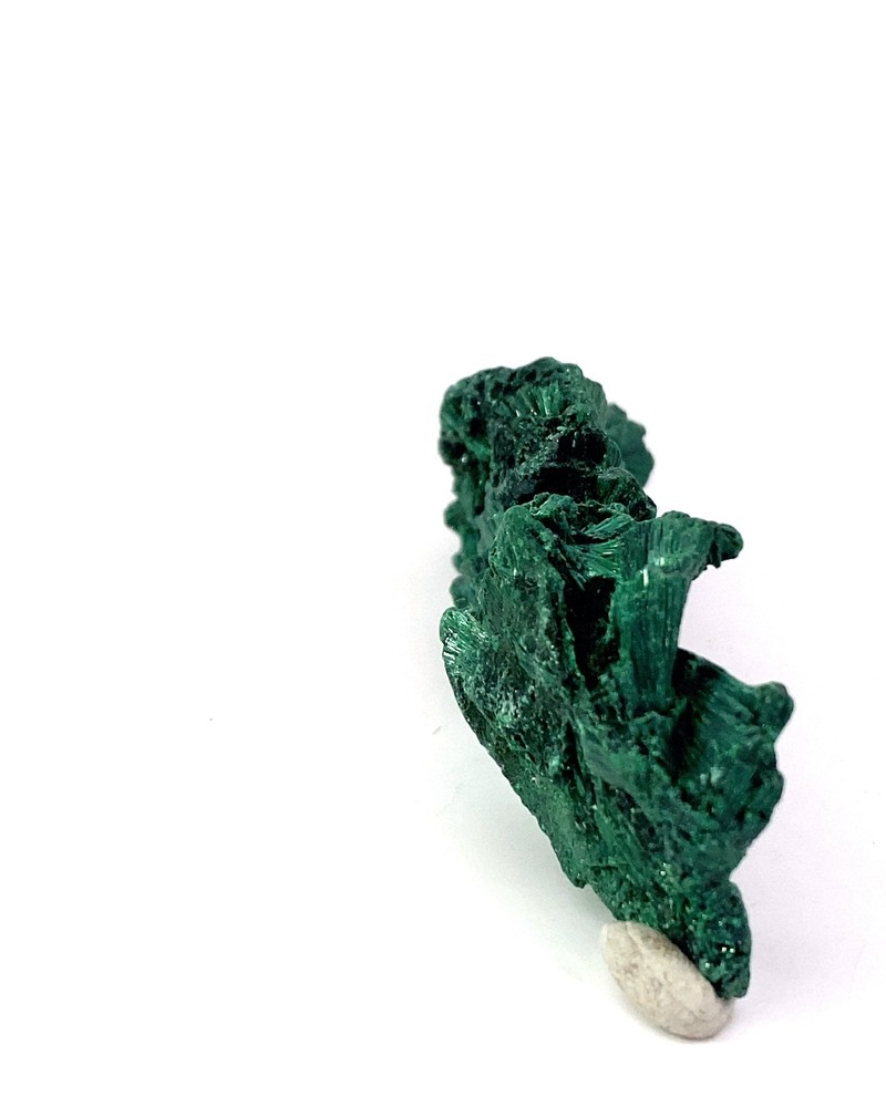 Velvet Fibrous Malachite - Congo