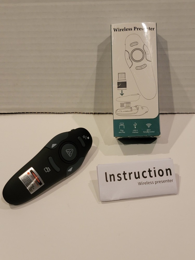 Power point Presentation Remote Wireless USB PPT Presenter Laser Pointer Clicker