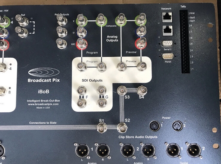 Broadcast Pix Video Control Switcher Ibob Intelligent Break Out Box