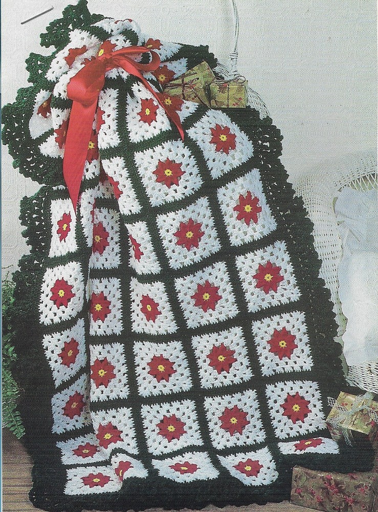 Winter Wrap-Up Afghan crochet pattern instructions