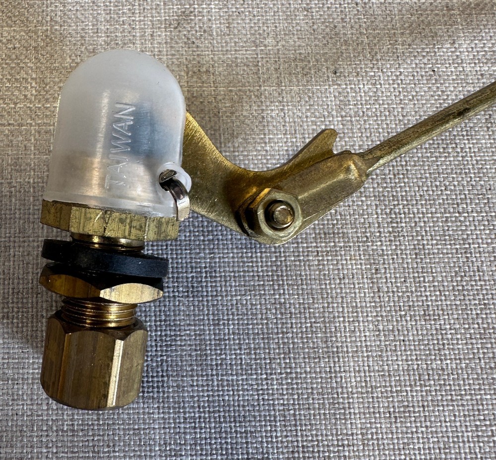 Watts 2X768 Brass Float Valve for Mini Evaporative Cooler Valve NO FLOAT M1/4Tf