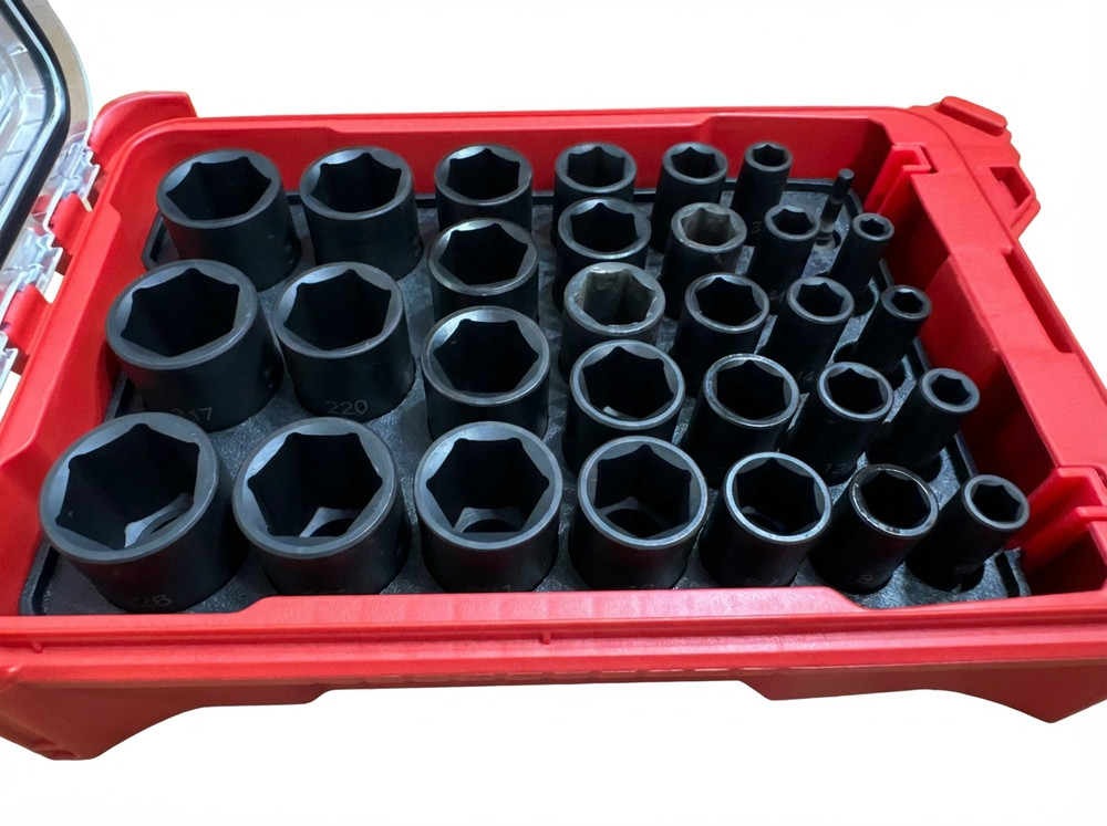 Fits Milwaukee 49-66-7015 Impact Socket Insert PACKOUT Organizer (Insert Only)