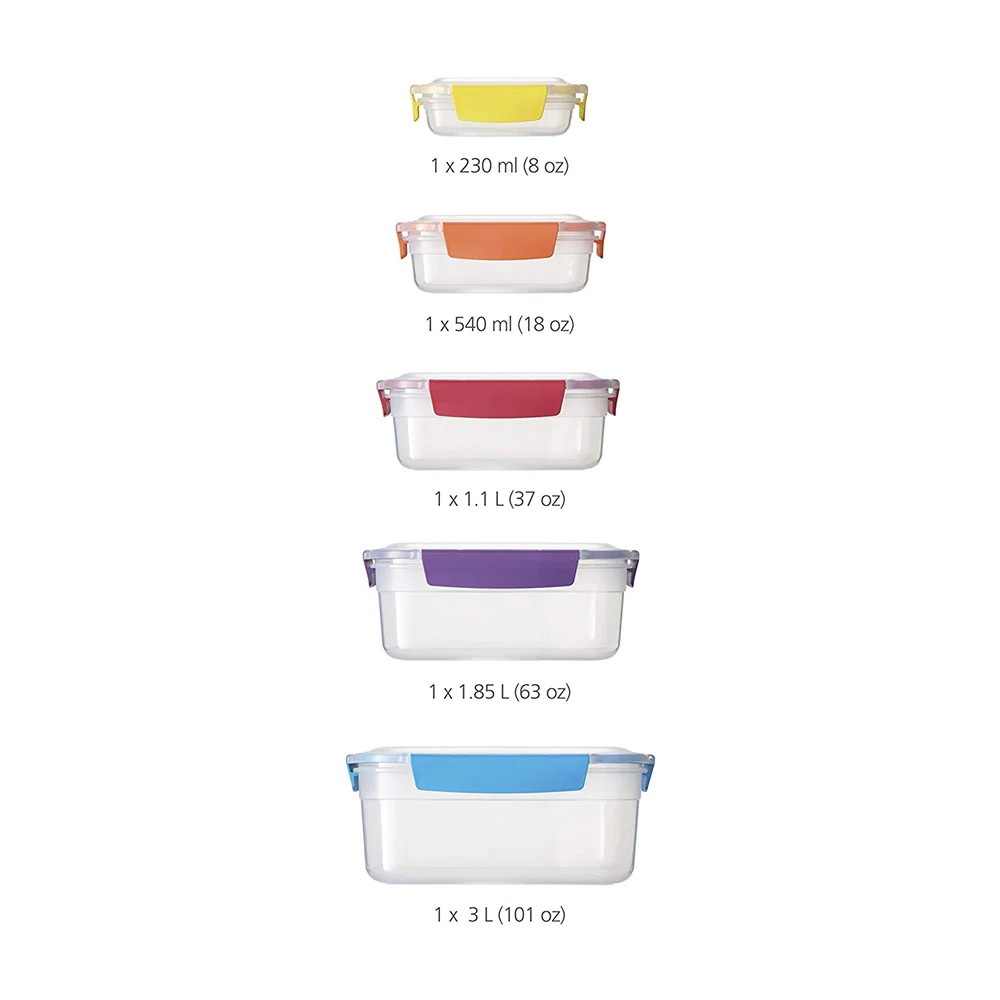 Joseph Joseph Nest Lock Storage Container Set 5pce