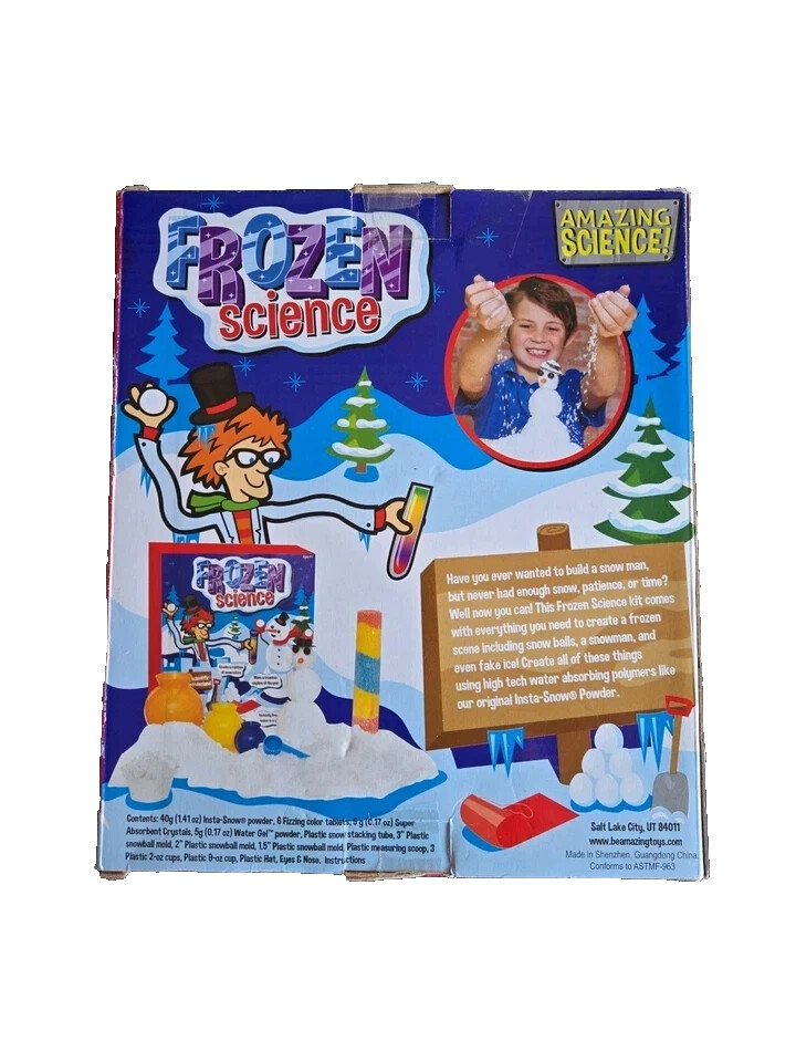 AMAZING SCIENCE! FROZEN SCIENCE KIT - STEM