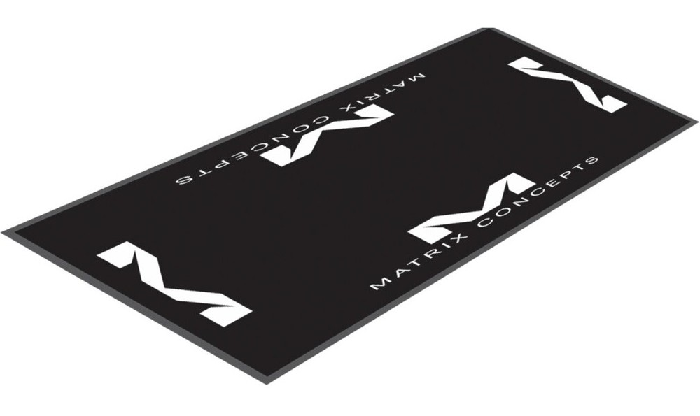 Matrix Concepts Carpeted Work Mats 3.5 ft. x 7 ft. Black M40-101