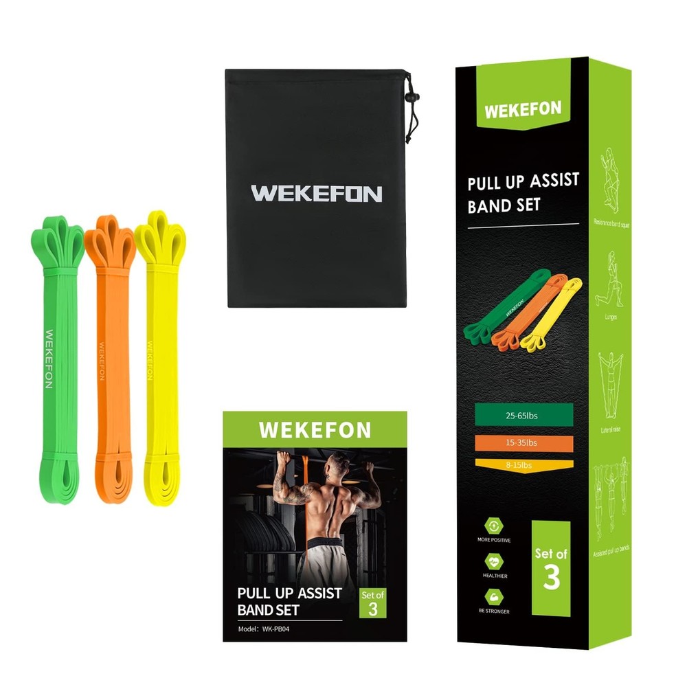 Resistance Bands Set for Working Out - Exercise W, #06 3