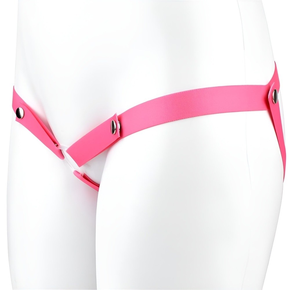 FRRK Chastity Cage Belt Elastic Auxiliary Adjustable Accessory For Chastity Lock
