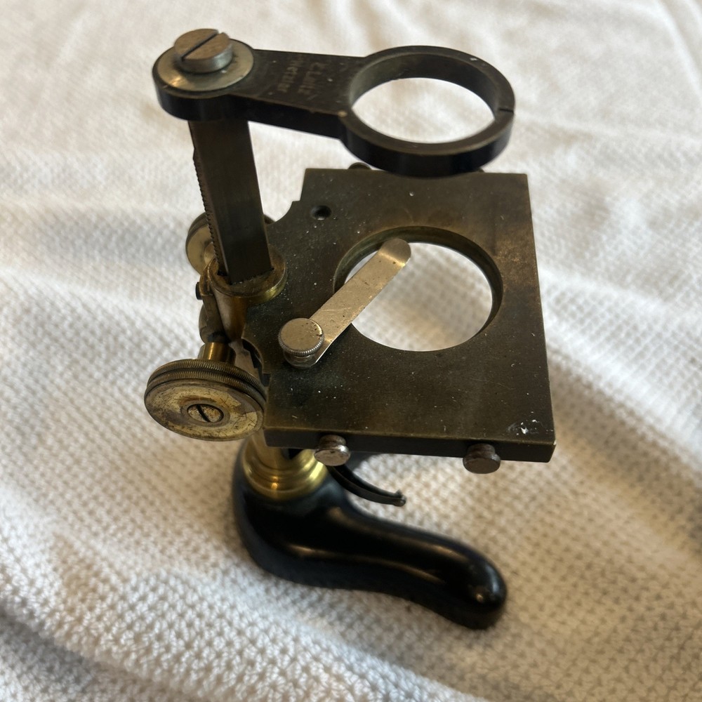 Leitz Wetzler brass field microscope,