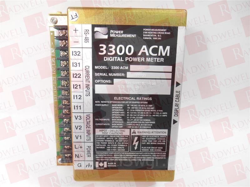 POWER MEASUREMENT 3300ACM / 3300ACM (USED)